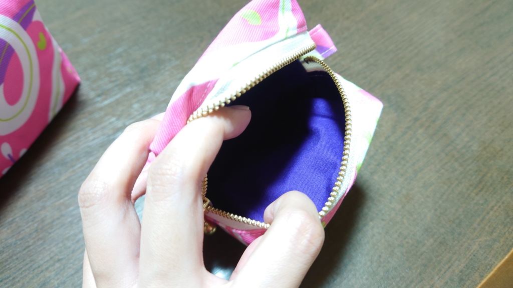 ヘビ柄ポーチ(小)