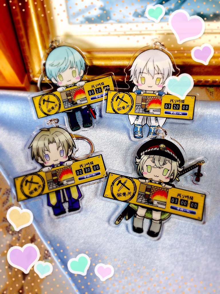 鍛刀アクリルキーホルダー