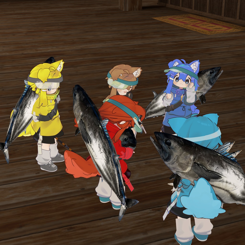 カツオノ大剣【キプフェルちゃんの魚バージョン追加】