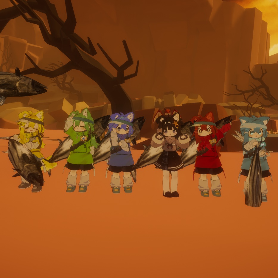 カツオノ大剣【キプフェルちゃんの魚バージョン追加】