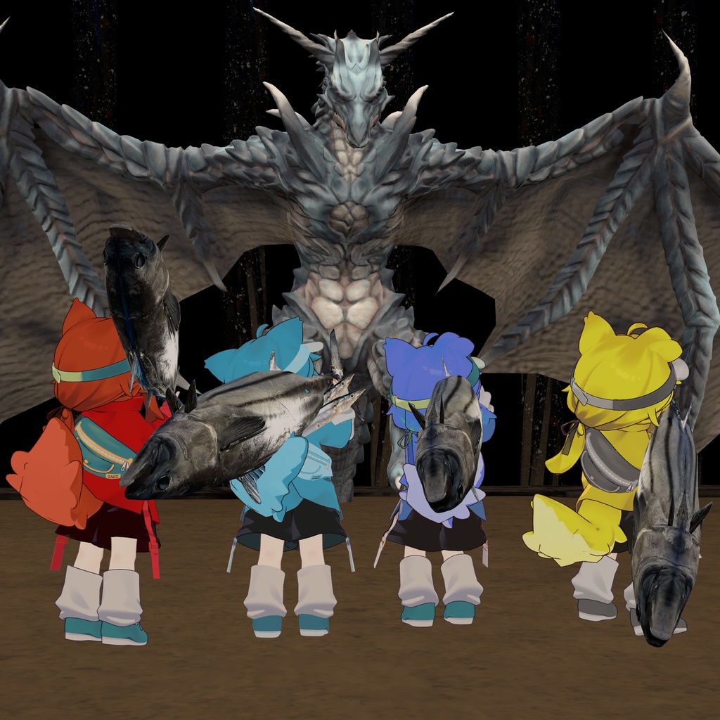 カツオノ大剣【キプフェルちゃんの魚バージョン追加】