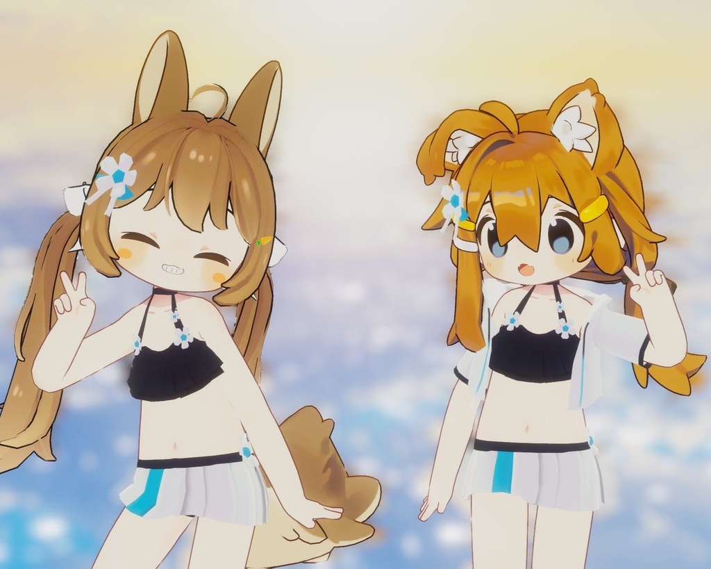 まめパーカーみずぎ(すいか割りギミック付き)