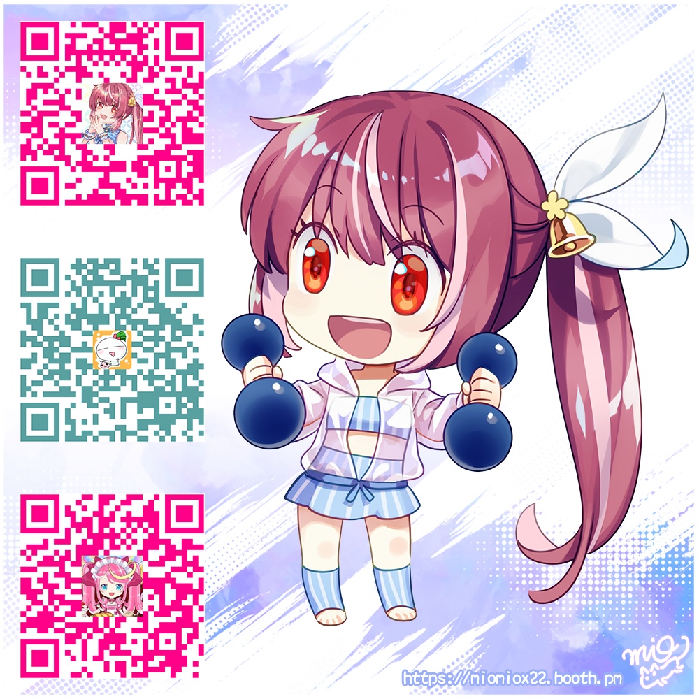 【VRoid向け衣装パック】スポーツウェア セット V1/ Sports Wear Set V1(貧乳向け上着付き)