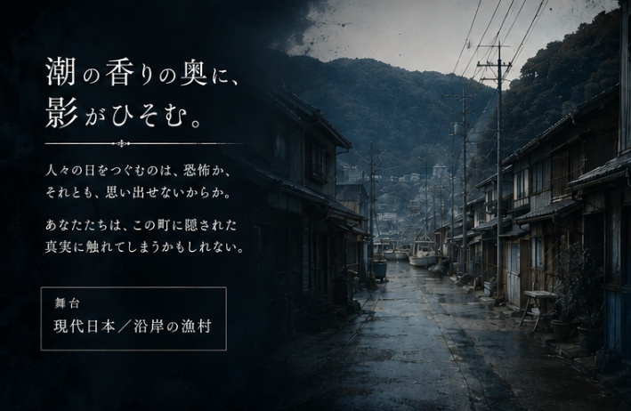 CoC7版「忘れじの潮騒」