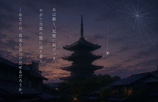 蜘蛛の糸は古都を巡る