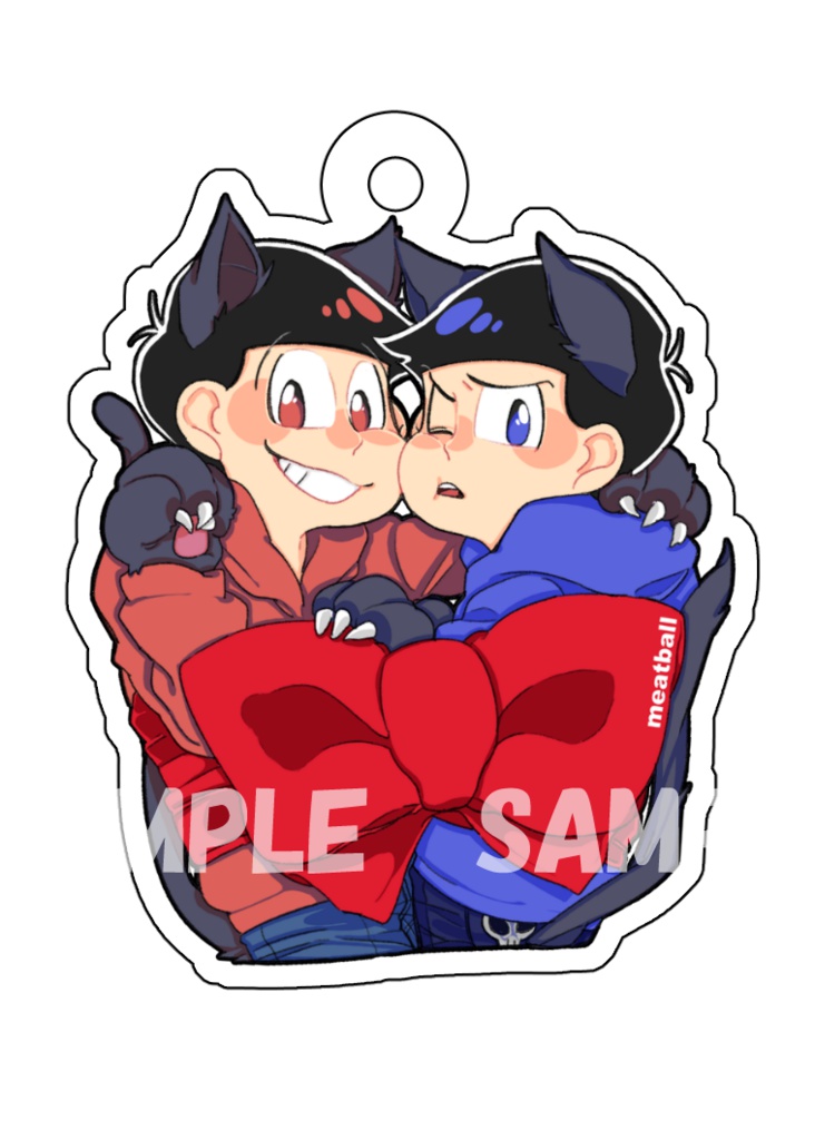 【松】ねこ耳リボン【セット】