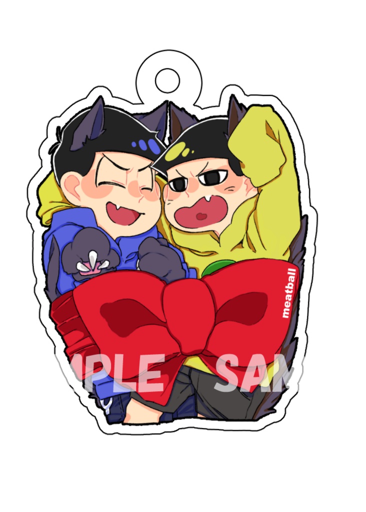 【松】ねこ耳リボン【セット】