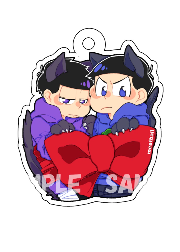 【松】ねこ耳リボン【セット】