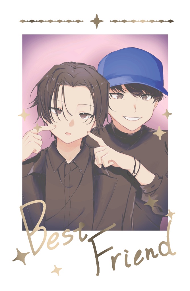 箔押しチェキ風カード