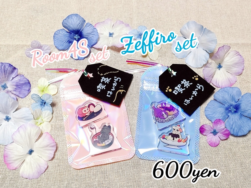 わんにゃくアクリルブロック