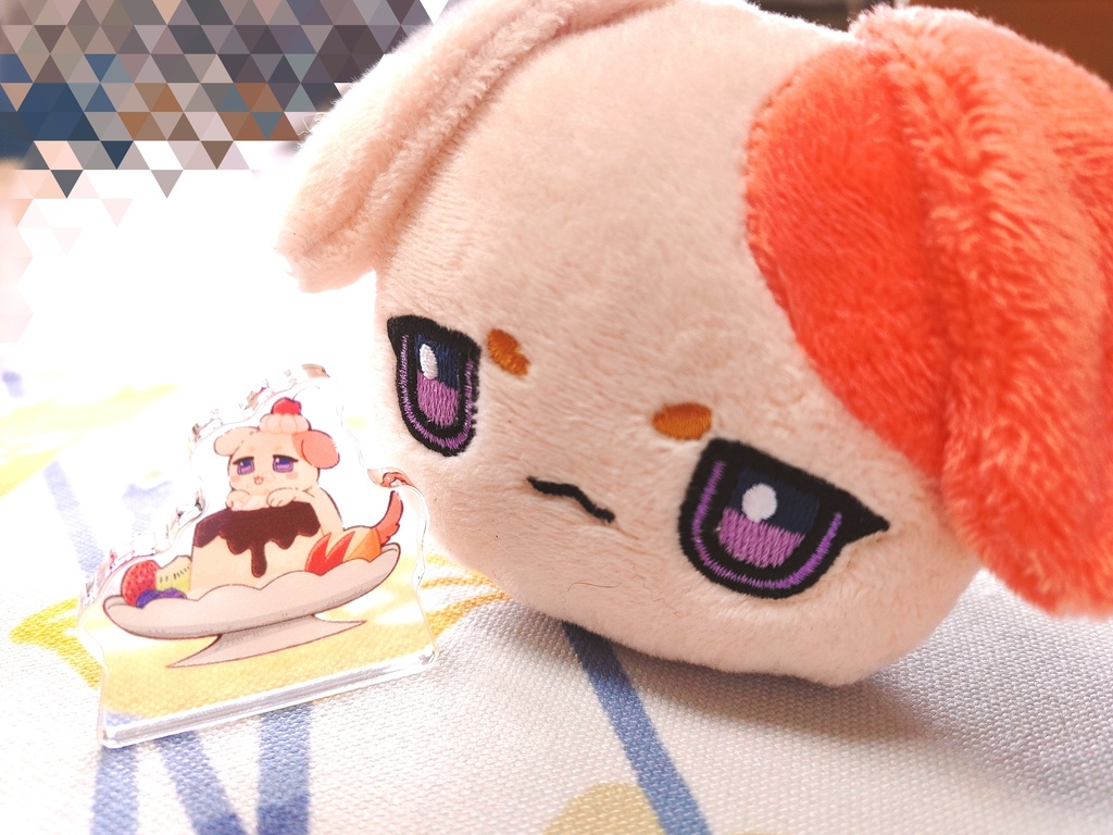 わんにゃくアクリルブロック