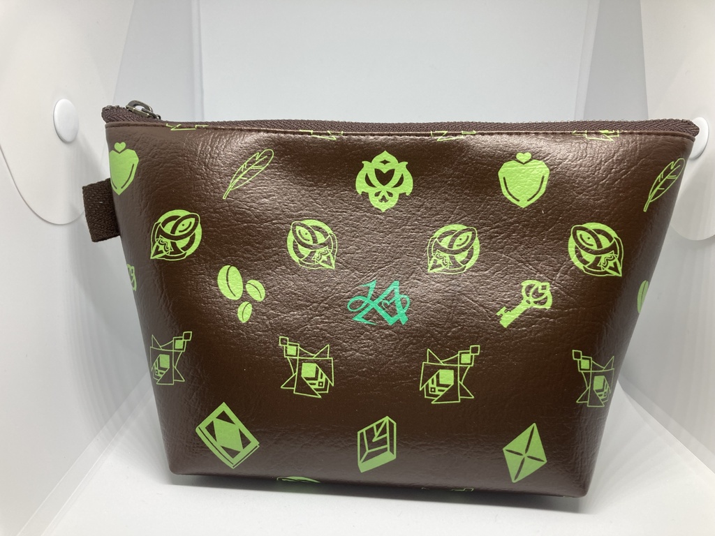 【カヴェアル】モノグラム柄ポーチ(全2種)