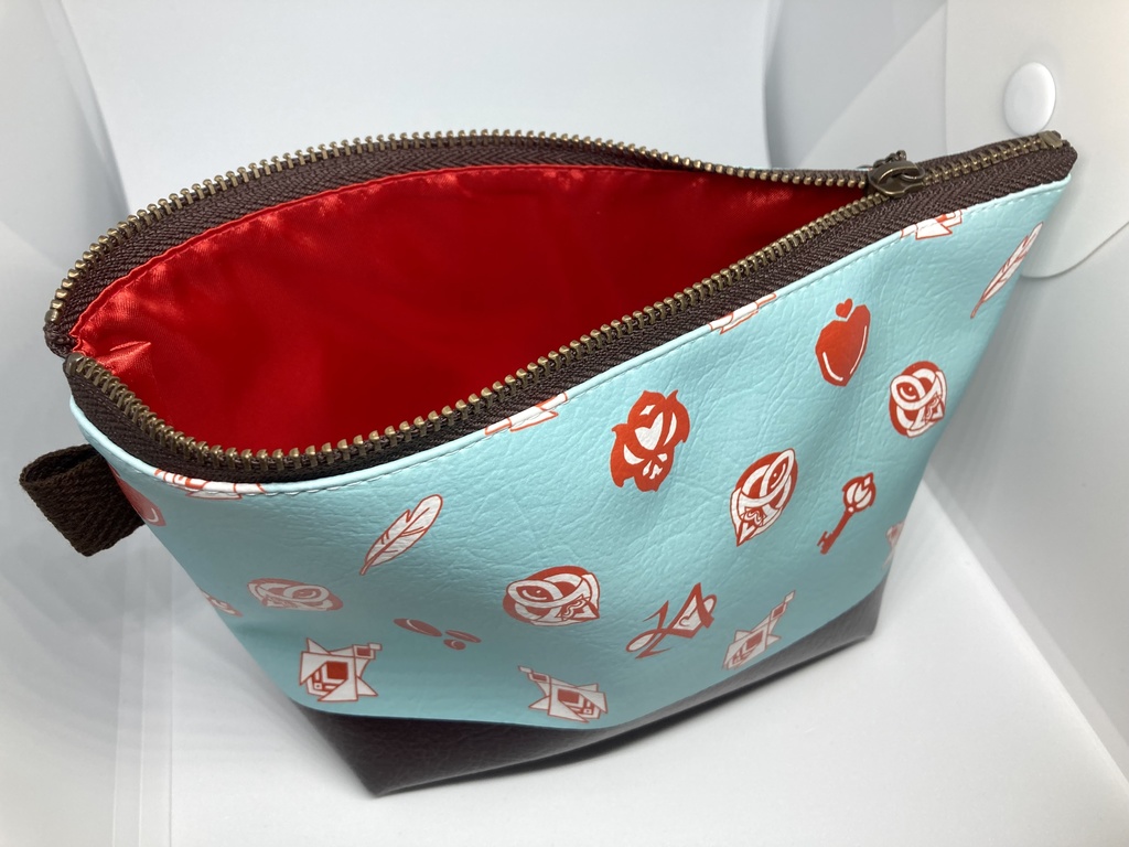 【カヴェアル】モノグラム柄ポーチ(全2種)