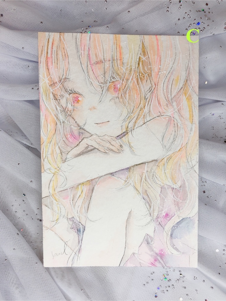 水彩原画A〜I(ポストカードサイズ)