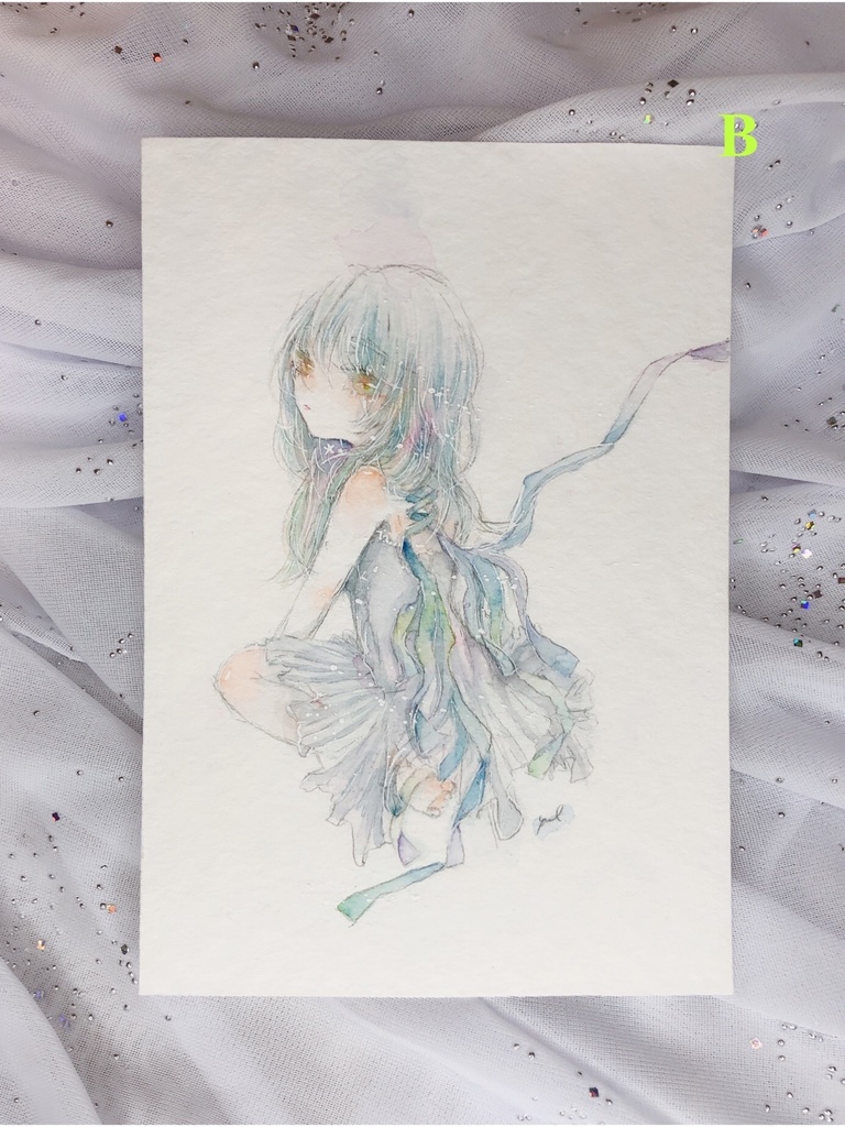 水彩原画A〜I(ポストカードサイズ)