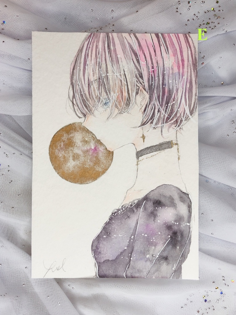 水彩原画A〜I(ポストカードサイズ)