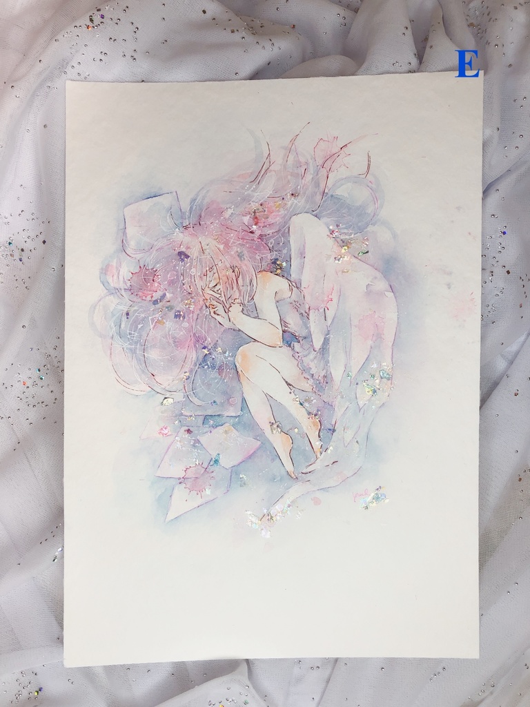 水彩原画A〜I(240×170mm)