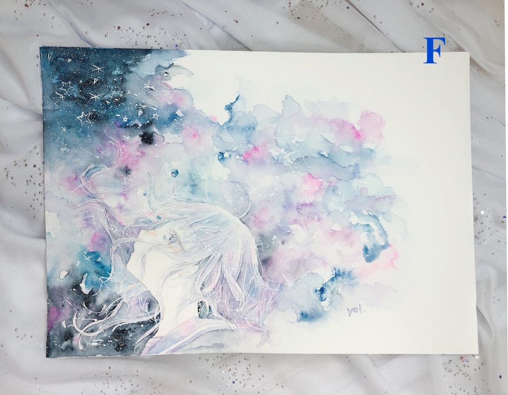 水彩原画A〜I(240×170mm)