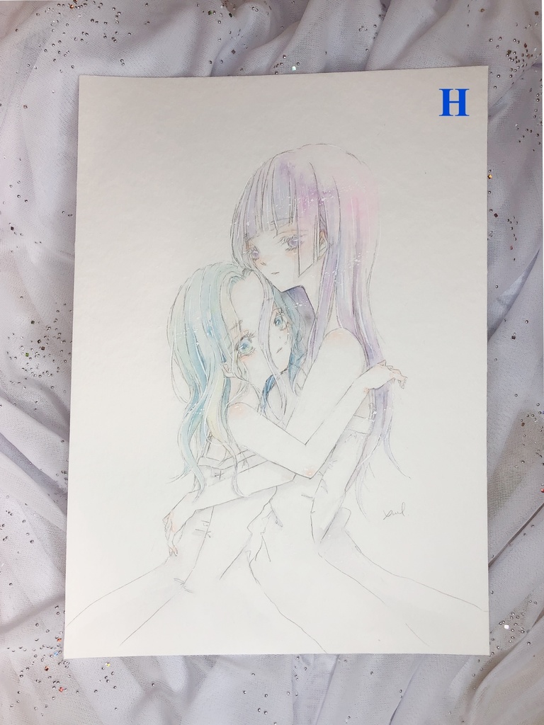 水彩原画A〜I(240×170mm)