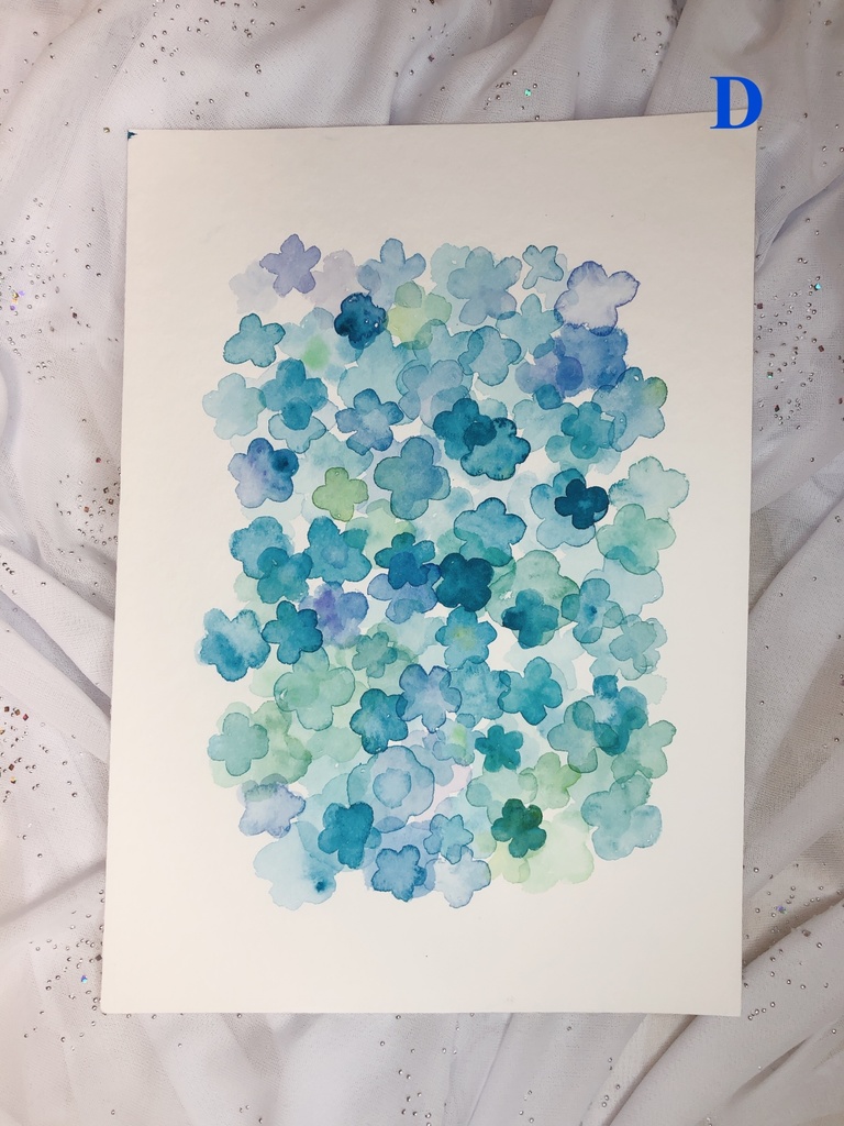 水彩原画A〜I(240×170mm)