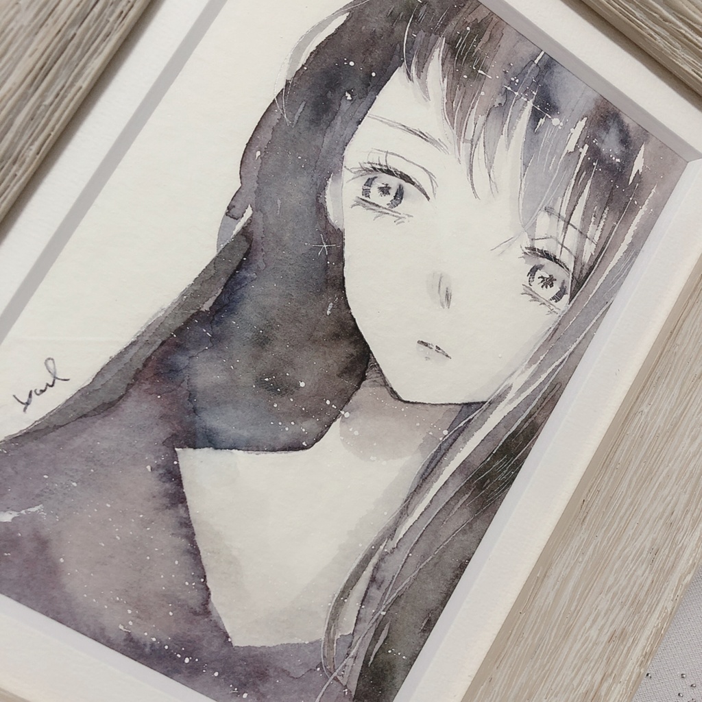 額装作品「搖」