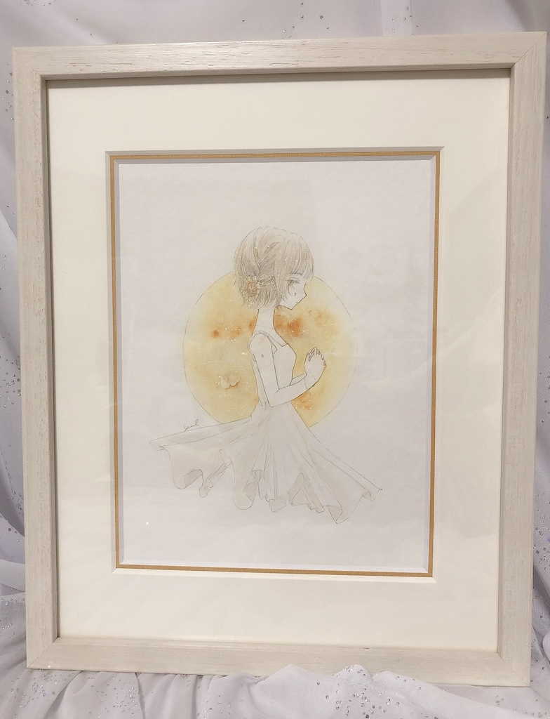 額装原画「太陽の華」