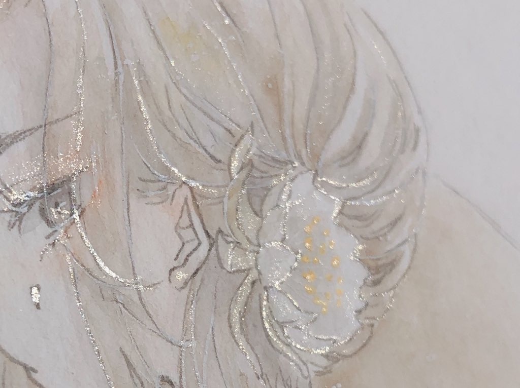 額装原画「月の華」