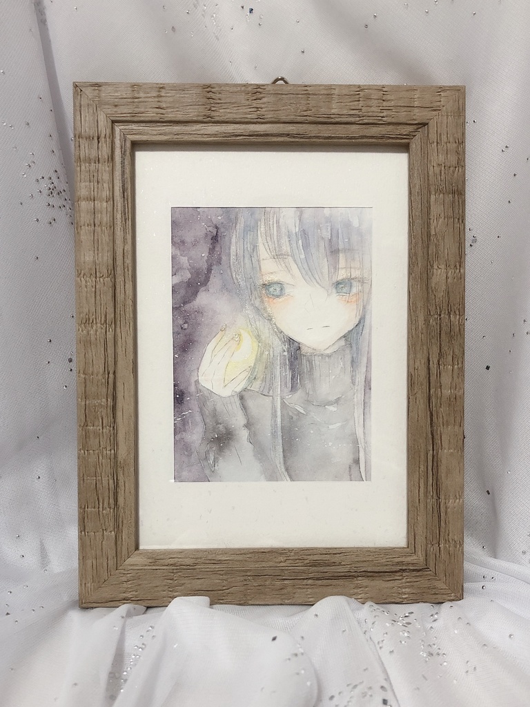 原画「つきあかり」