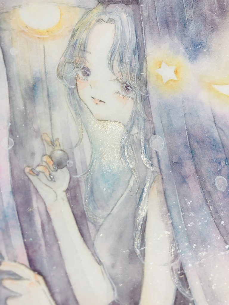 額装原画「良い夢を」