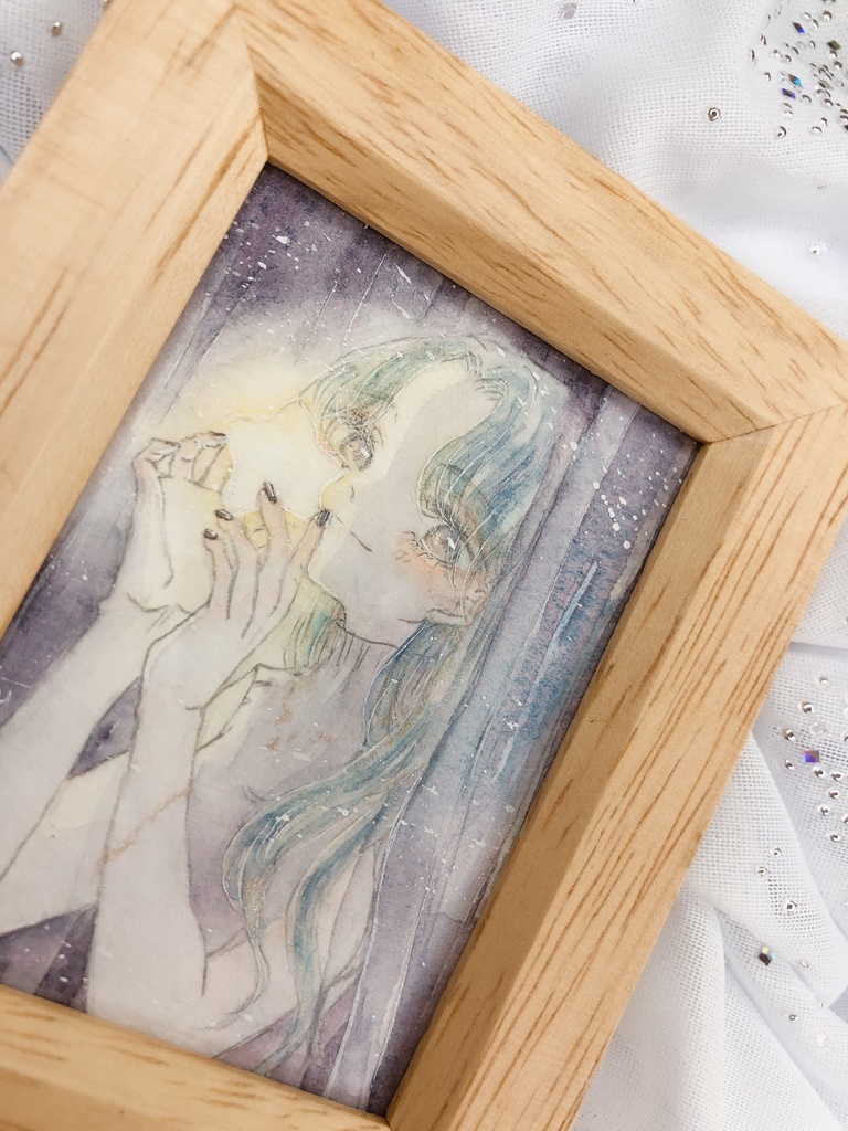 ミニ原画「おほしさま」