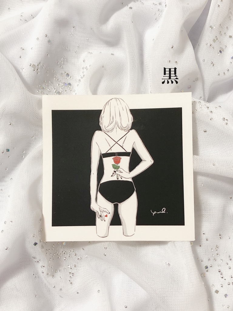 lingerieステッカー