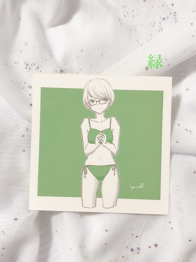 lingerieステッカー