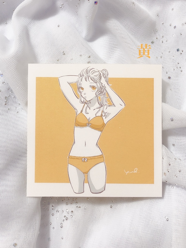 lingerieステッカー