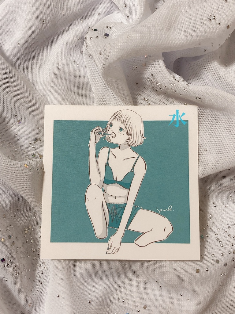 lingerieステッカー