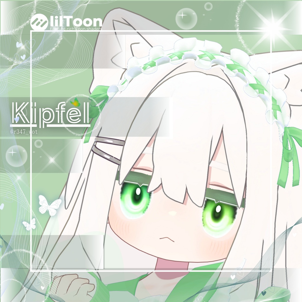 ☁もやもやEyeTexture☁ Make&BodyTexture【Sio、Shinra、Chocolat、Kipfel対応】