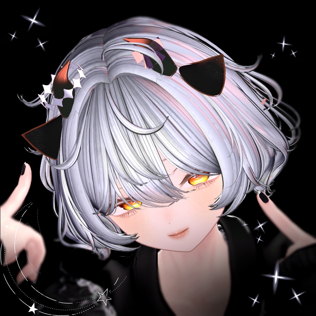 😈Little Devil Horn🖤【20Avatar対応】