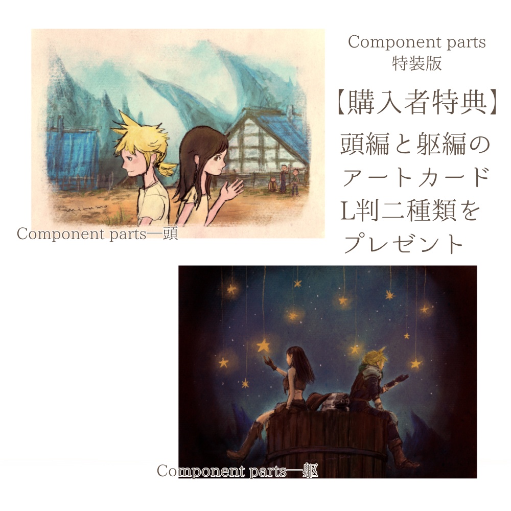 特装版【Component parts】書籍