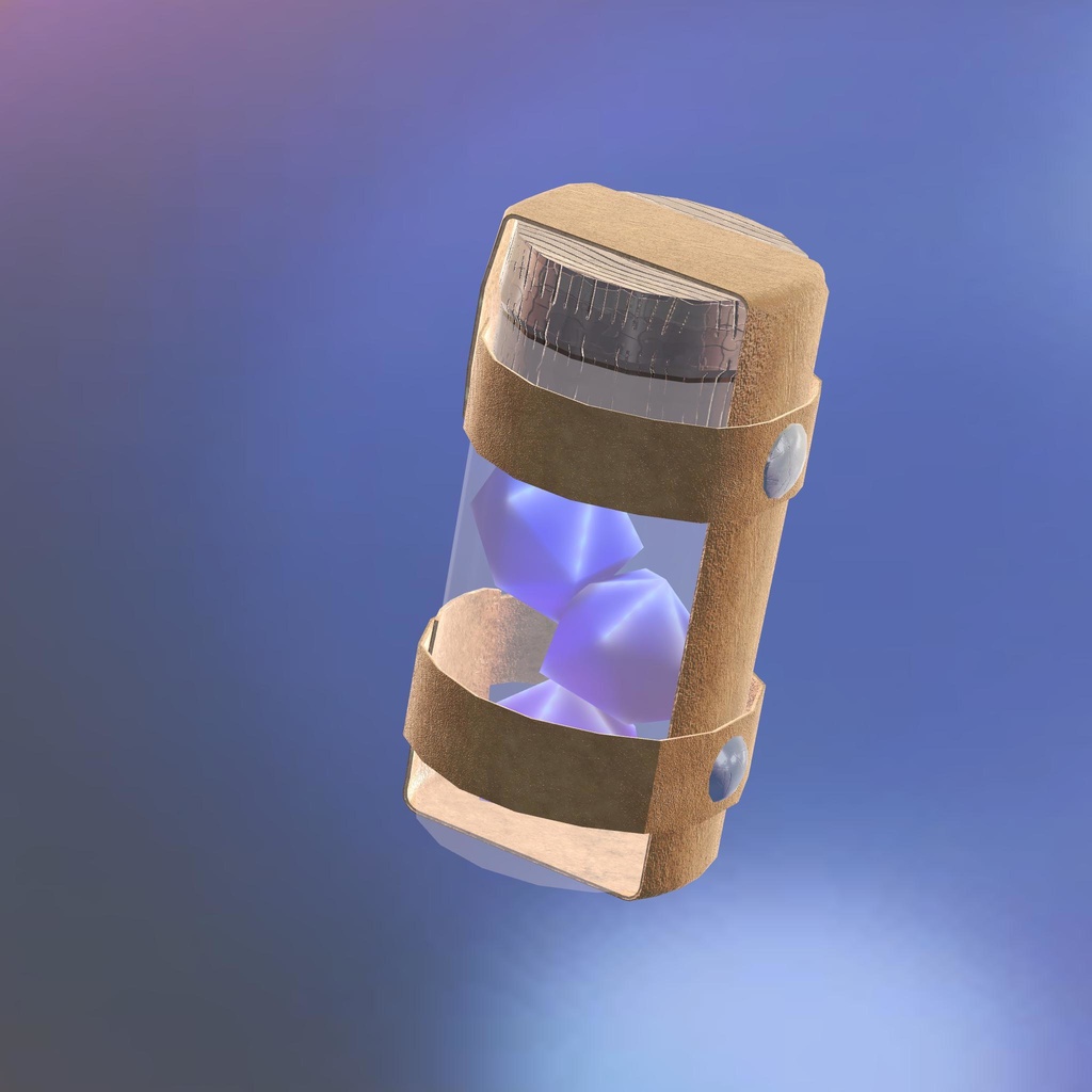 【無料】錬金術ボトル【VRChat想定3Dモデル】