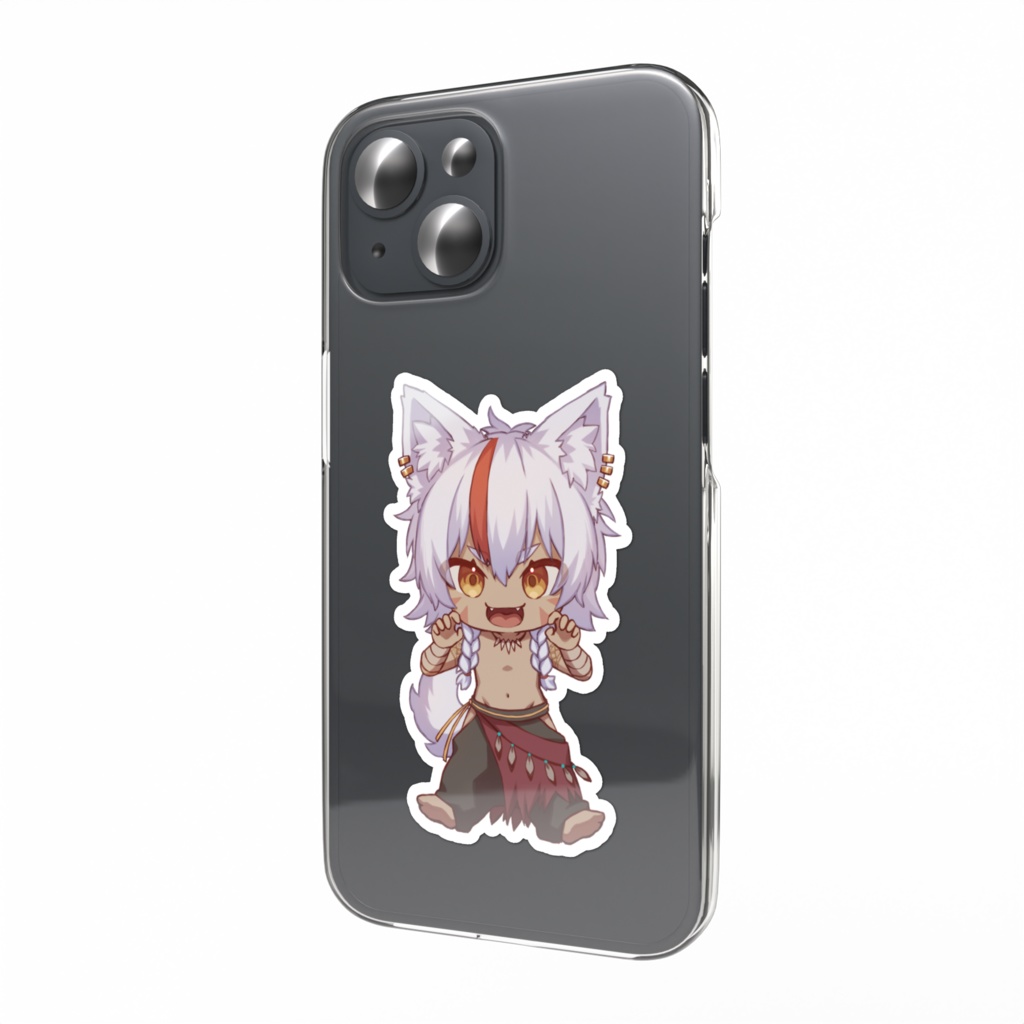 白埜狼之介　スマホステッカー