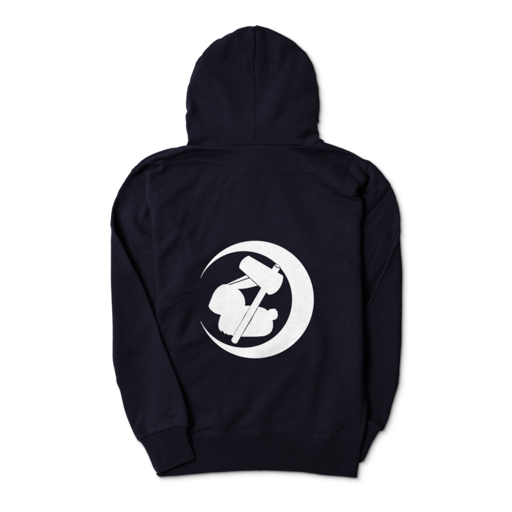 月見うさぎパーカー