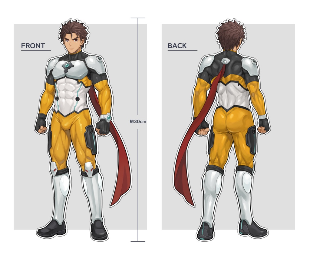 ブレイブスター特大両面アクリルスタンド