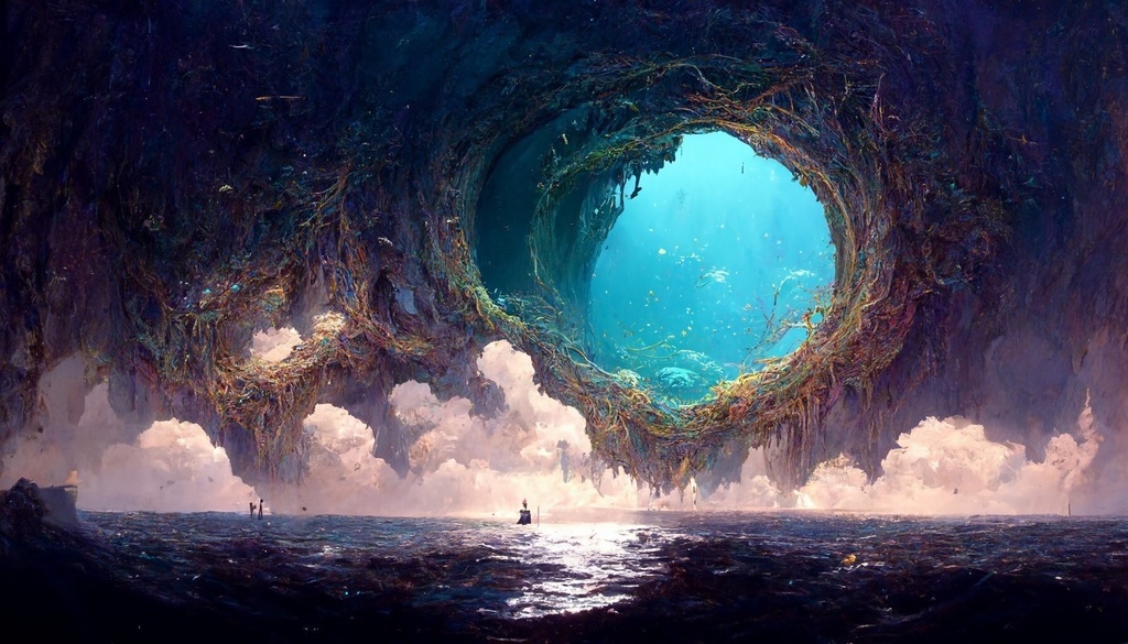 著作権フリー背景美術素材集【海】