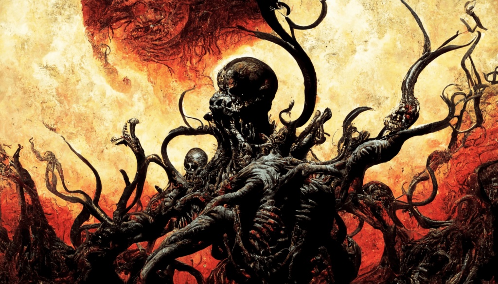 【クトゥルフ神話生物】著作権フリー美術素材集