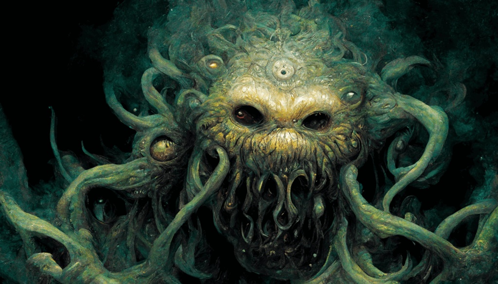 【クトゥルフ神話生物】著作権フリー美術素材集