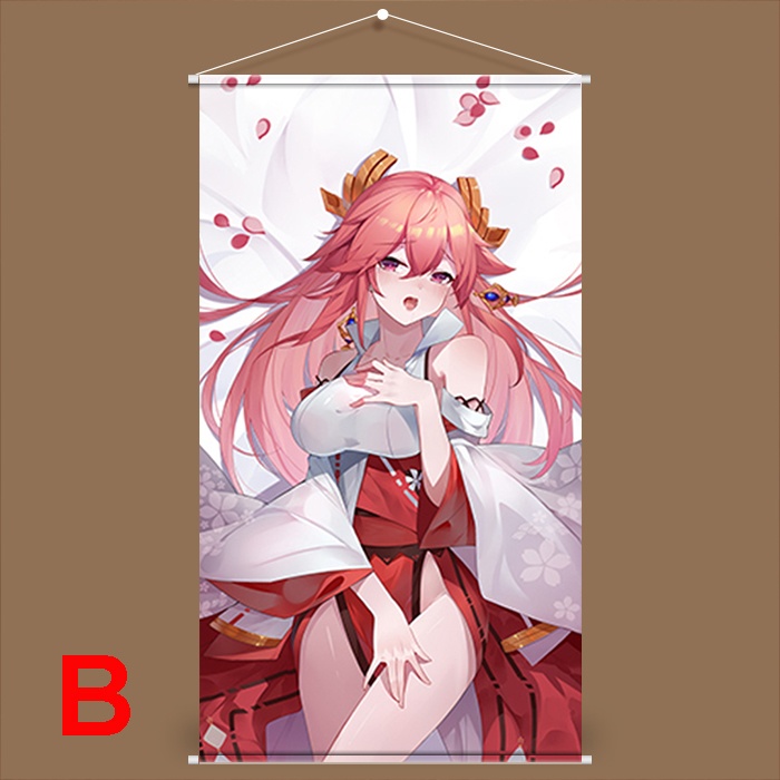 Genshin Impact 原神 八重神子 タペストリー