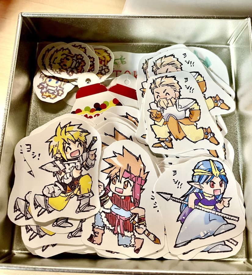 聖剣２確認ヨシ！のシール【送料込/無配】