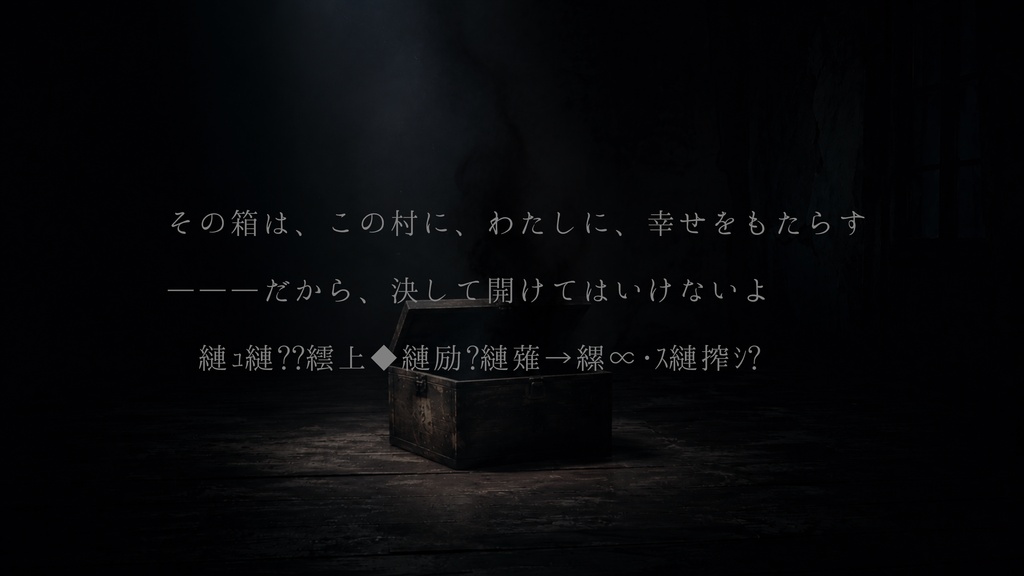 〚セール〛幸せの箱【クトゥルフ神話TRPG 6版 / 因習村ホラー】SPLL:E188700