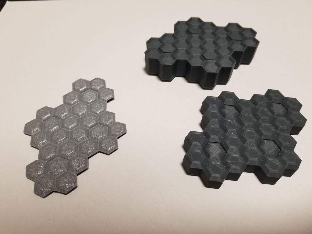 ハニカムヒートプレス 凹凸型