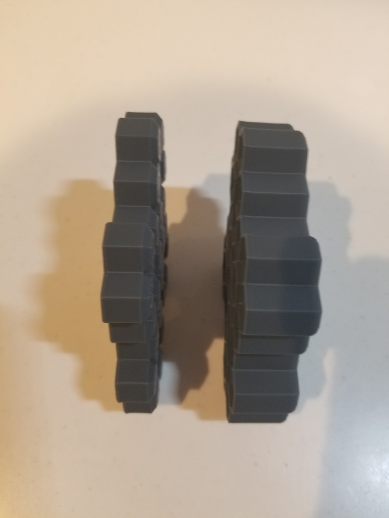 ハニカムヒートプレス 凹凸型