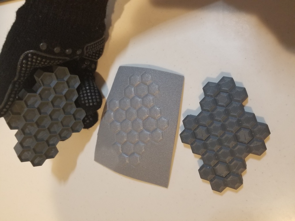 ハニカムヒートプレス 凹凸型